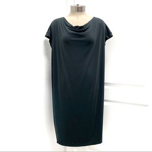 Eileen Fisher Cowl Neck Cap Sleep Dress